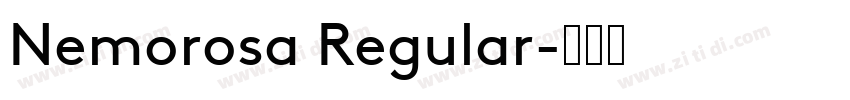 Nemorosa Regular字体转换